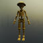 one piece Luffy ARTICULATED 3D Printing Model STL