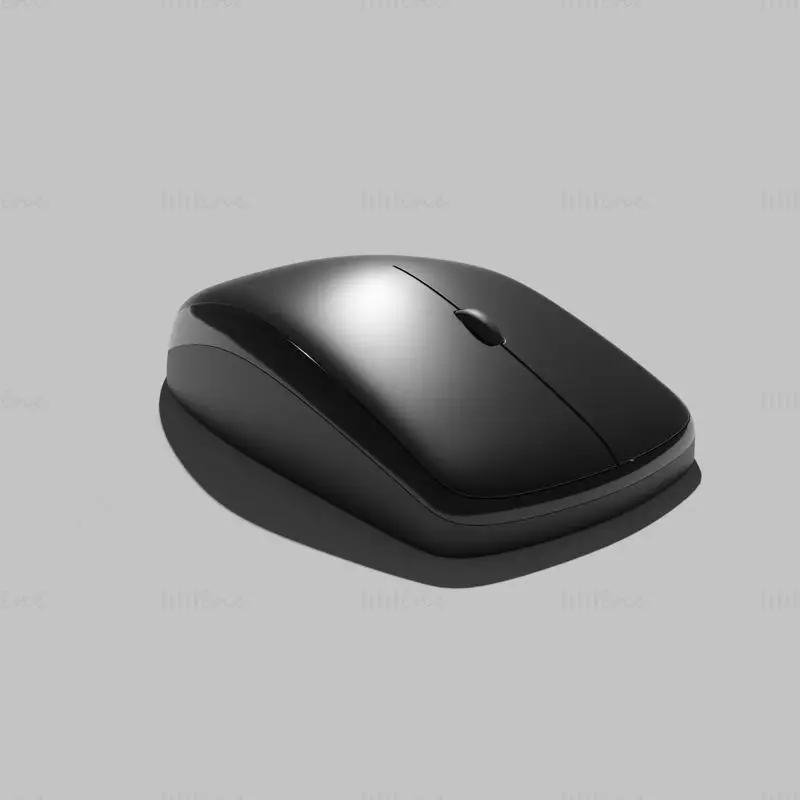 光学式マウスの3Dモデル
