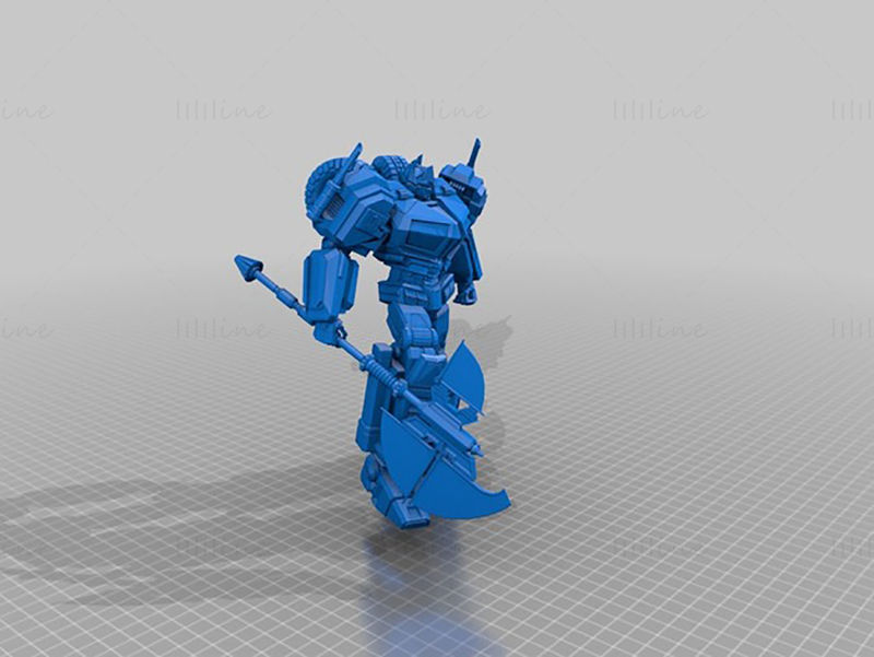 Optimus Prime War of Cybertron 3D-Modell bereit zum Drucken STL