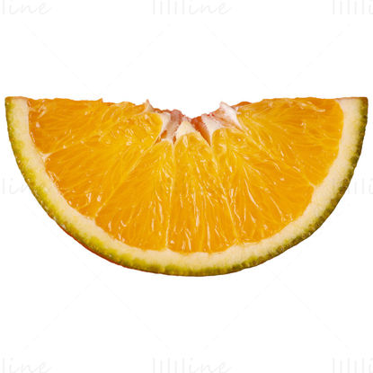 Orange Piece Fruit PNG