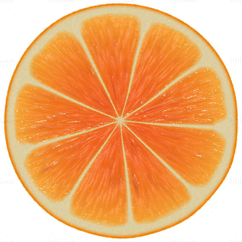 Orange slice png