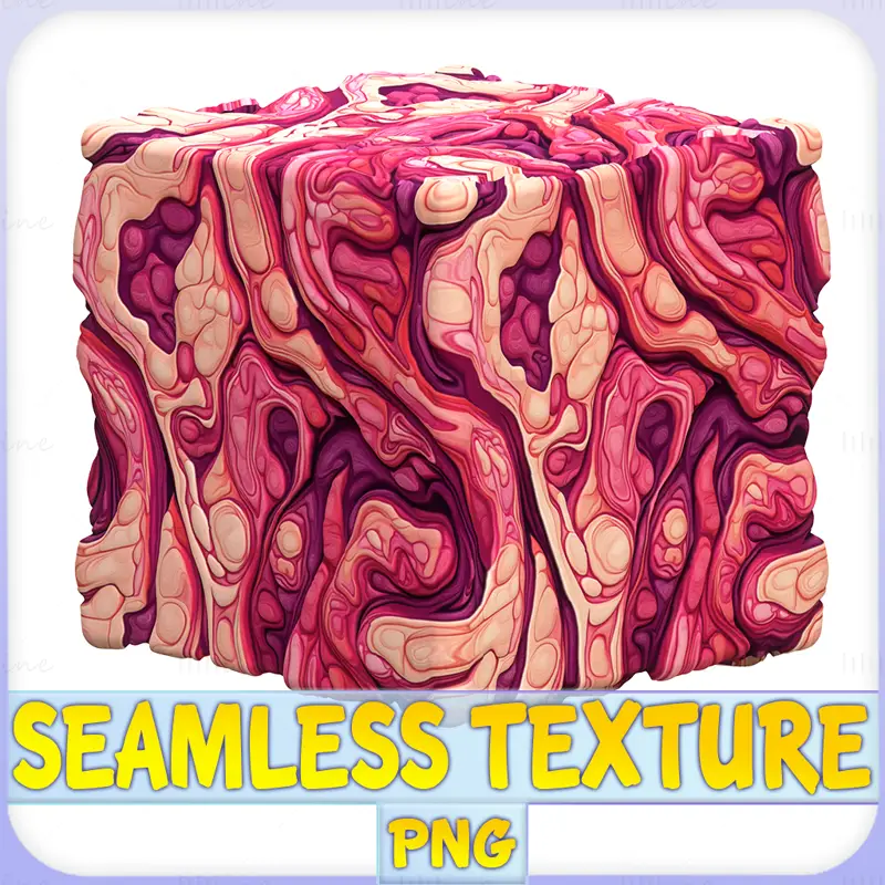 Organic Seamless Texture PNG