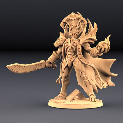 Ossarnus the Sacrophagus Guardian 3D Printing Model STL