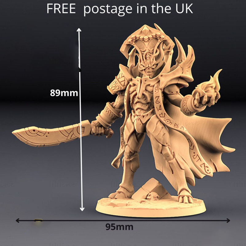 Ossarnus the Sacrophagus Guardian 3D 打印模型 STL