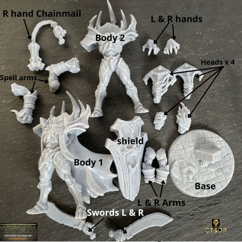 Ossarnus the Sacrophagus Guardian 3D 打印模型 STL