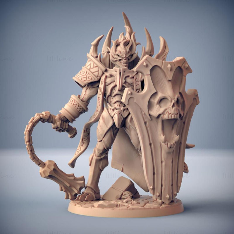 Ossarnus le Gardien du Sacrophage Modèle d'impression 3D STL