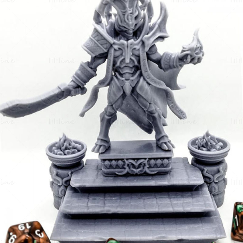 Ossarnus the Sacrophagus Guardian 3D Printing Model STL