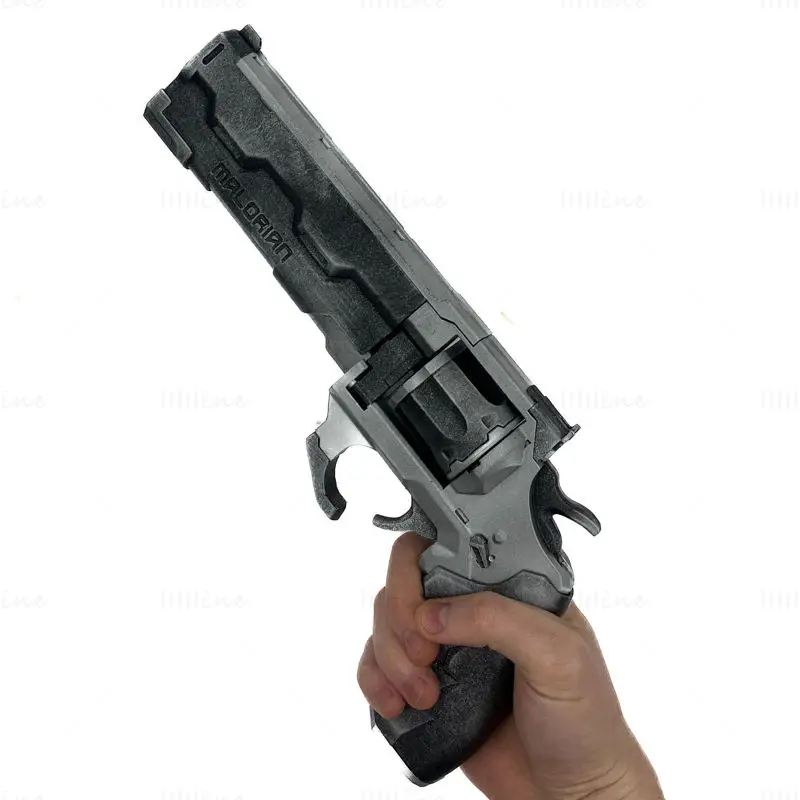 Overture Revolver 3D Print Model STL datoteka za cosplay