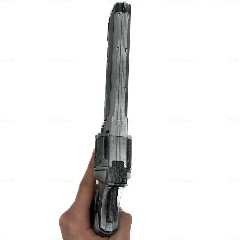 Overture Revolver 3D Print Model STL file for cosplay