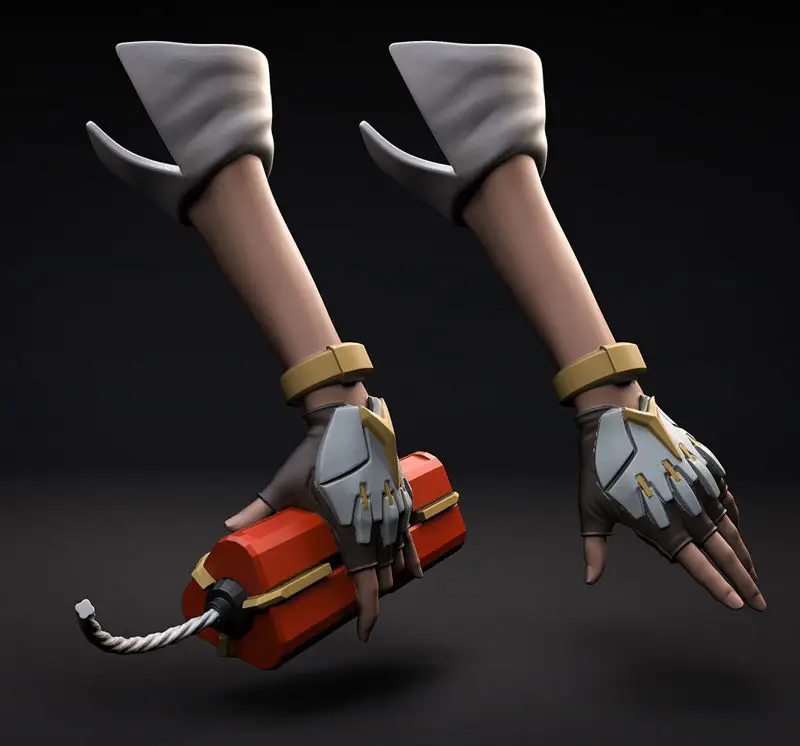 Overwatch Ashe 3D Baskı Modeli STL Dosyaları