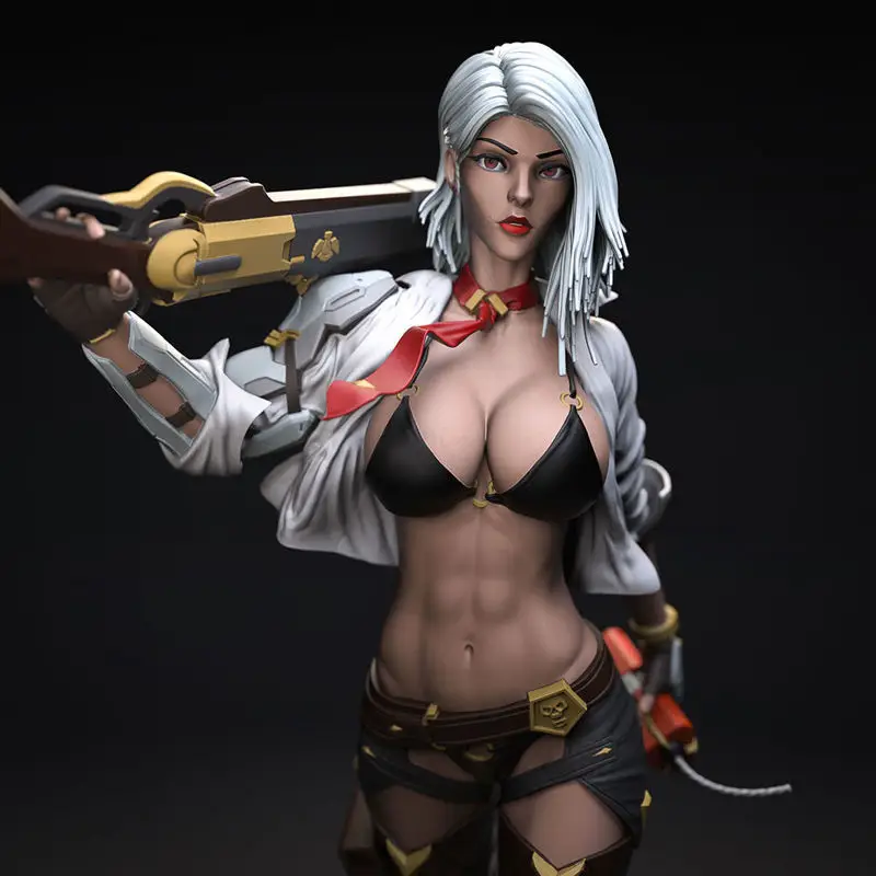 Overwatch Ashe 3D Baskı Modeli STL Dosyaları