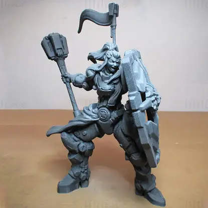 File STL del modello di stampa 3D di Overwatch Brigitte