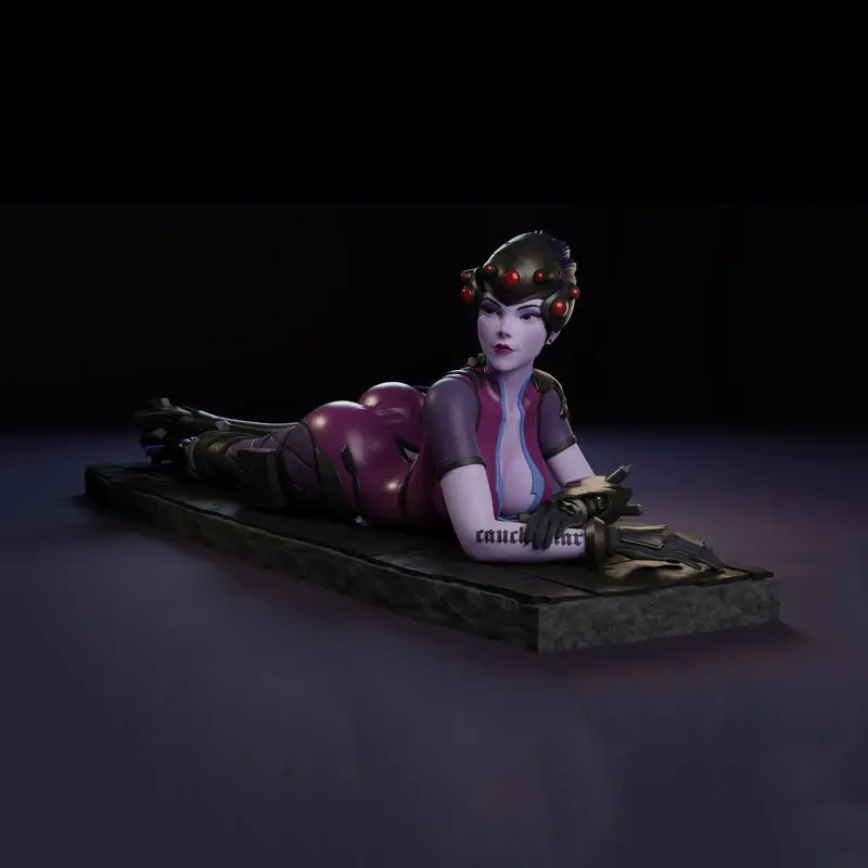 Overwatch Widowmaker Figures 3D Printing Model STL