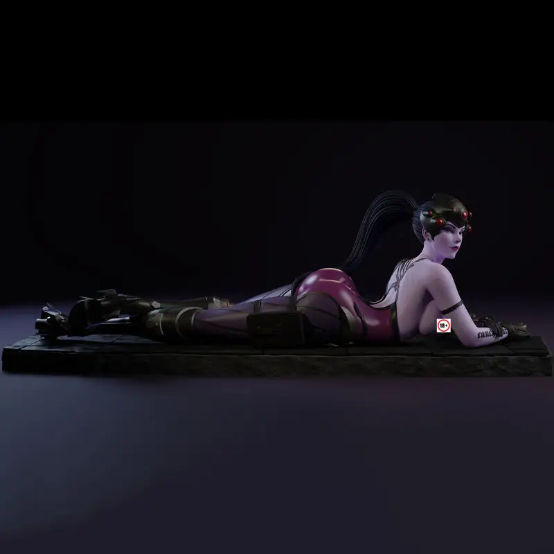 Overwatch Widowmaker Figures 3D Printing Model STL