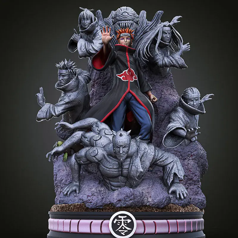 Pain Akatsuki - Naruto Impressão 3D Modelo STL