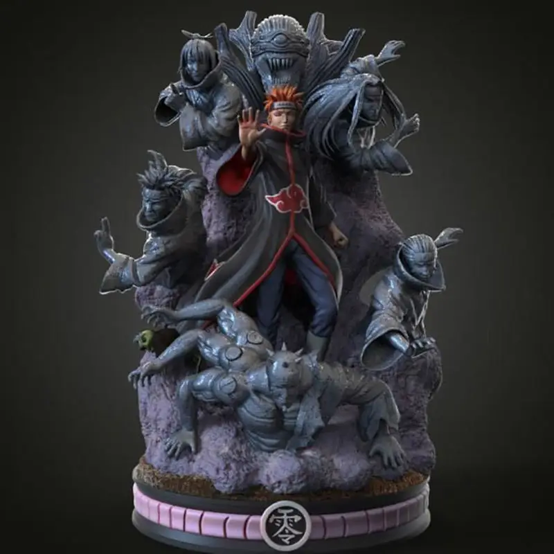 Pain Akatsuki - Modelo de impresión 3D de Naruto STL