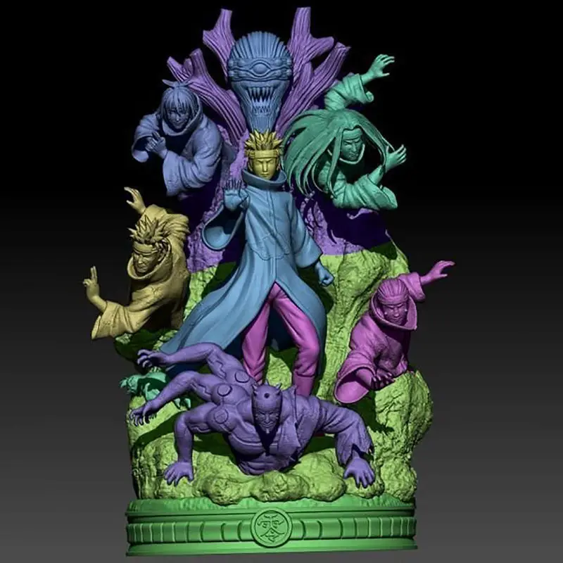 Pain Akatsuki - Modelo de impresión 3D de Naruto STL