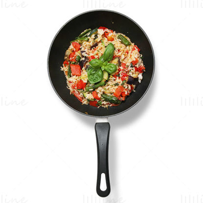 Pan of risotto png