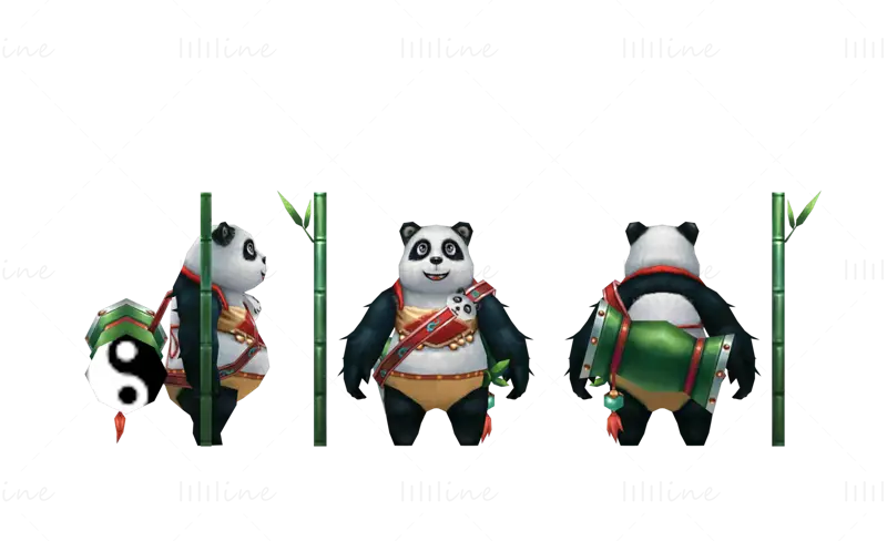 Panda 3d model