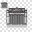 Pantheon-Vektorillustration