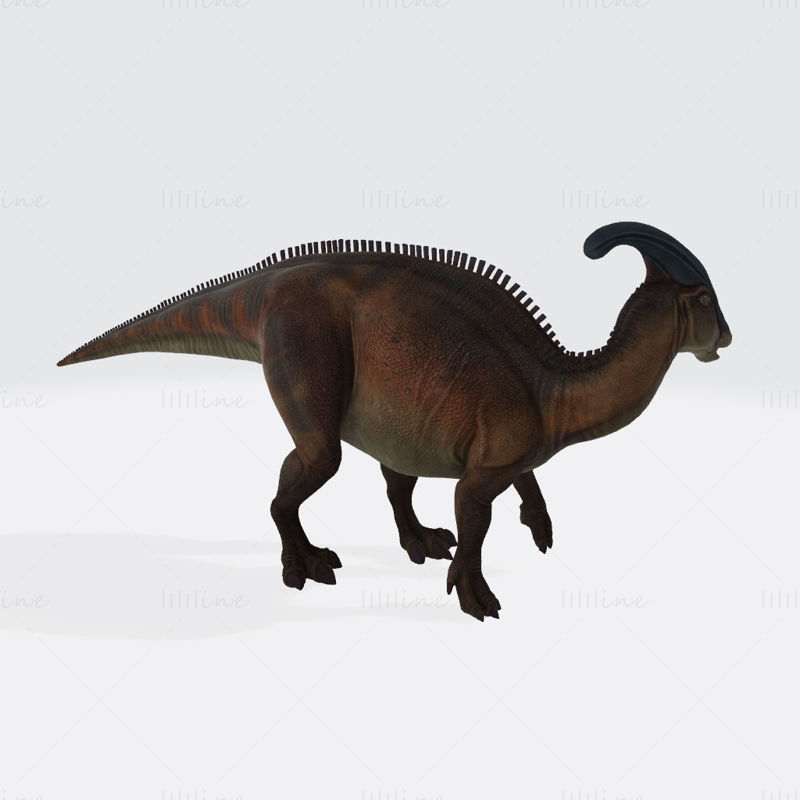 Parasaurolophus 3D Printing Model