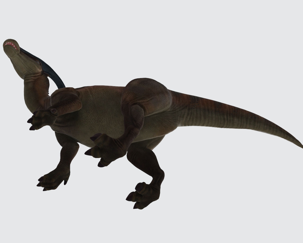 Parasaurolophus 3D Printing Model