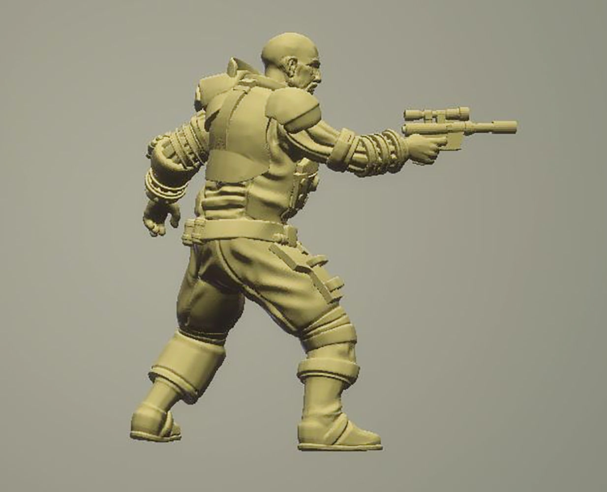 Partisan Leader 3D Printing Model STL