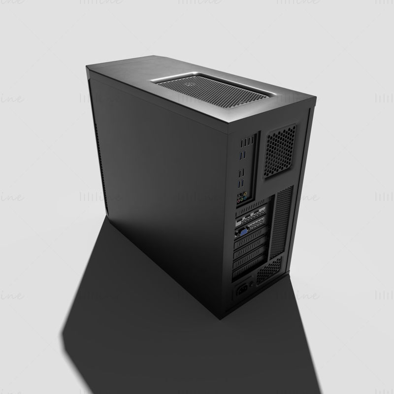 电脑机箱 3D 模型