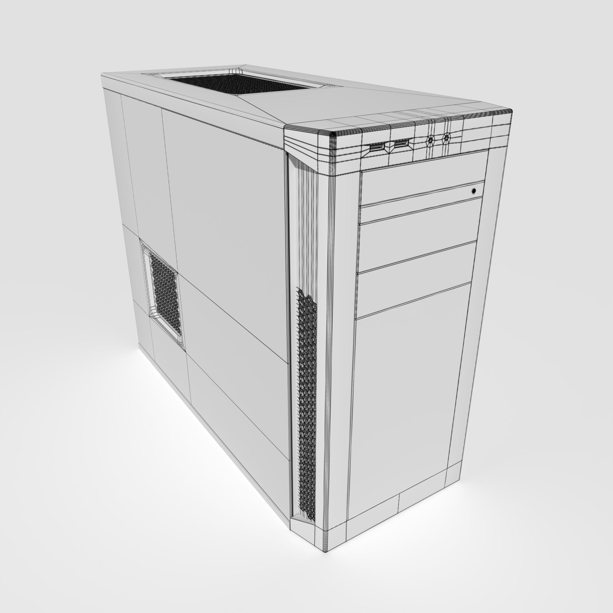 Pc Case 3d Model