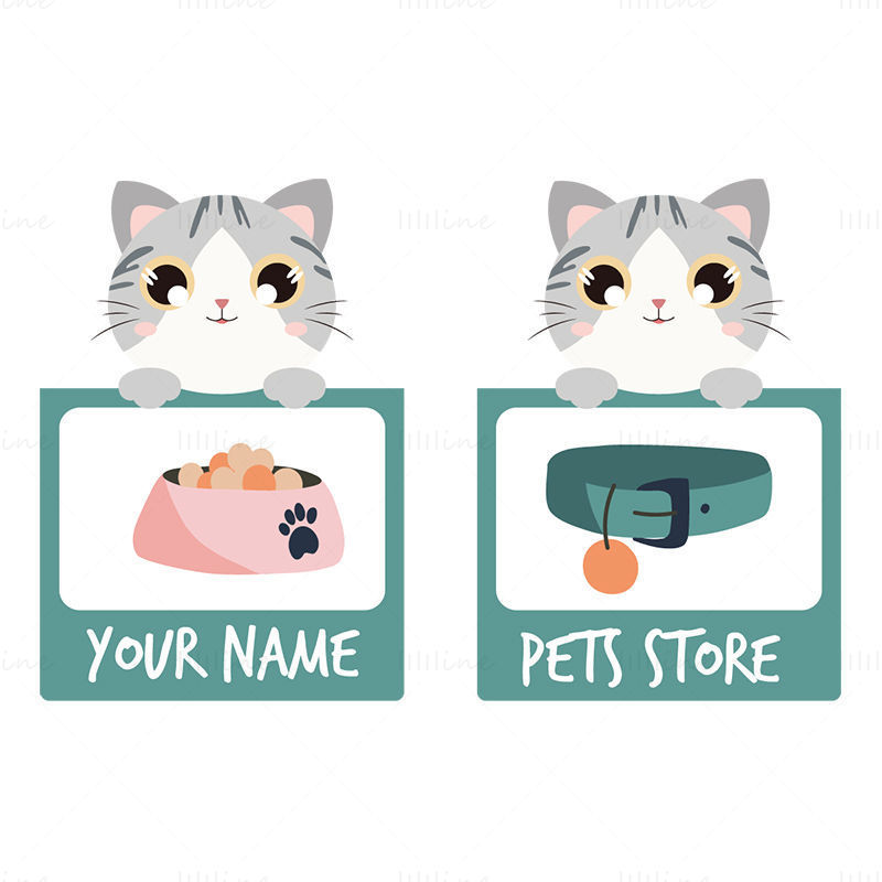 Pet Stickers Vector