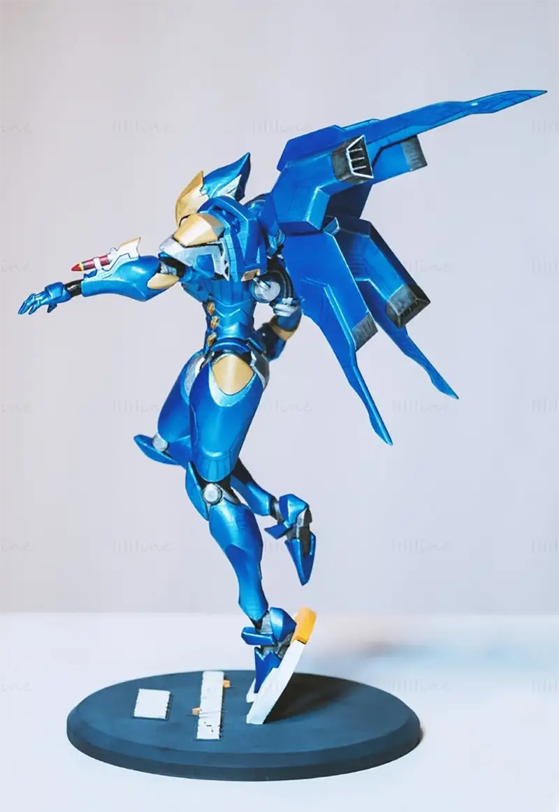 Pharah Overwatch 3D Print Model STL Files