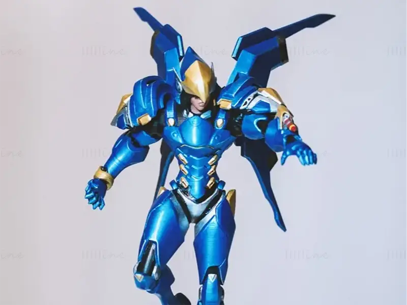 Pharah Overwatch 3D Print Model STL Files