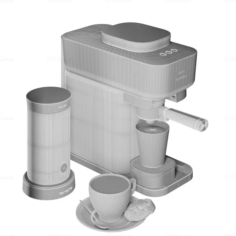 Philips Baristina Espressomachine 3D-model