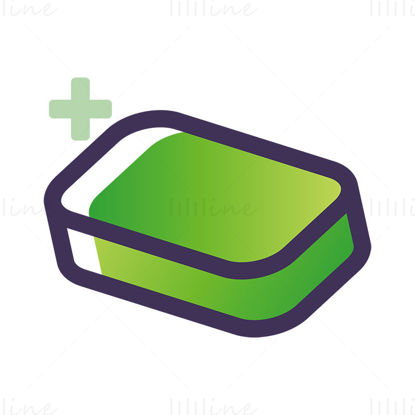 Pill box vector