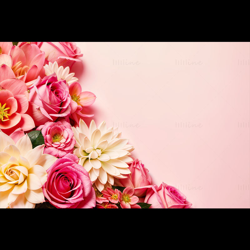 Fundal flori roz png