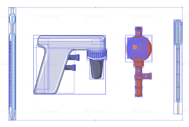 Pipettes vector