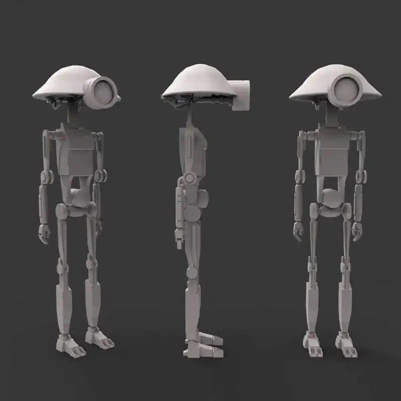 Pit Droid Figurines 3D Print Modelo STL