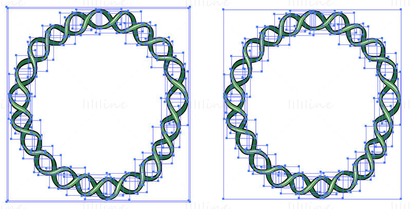 Plasmiden vector wetenschappelijke illustratie