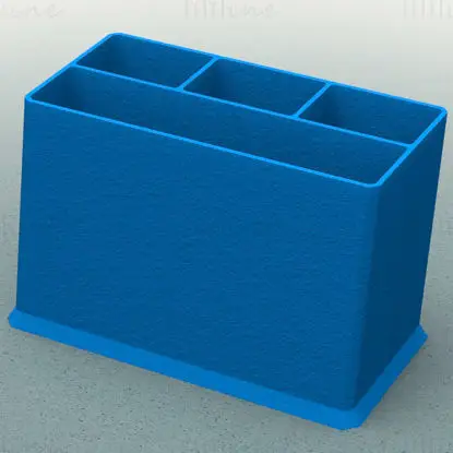 Plastic Multipurpose Holder 3D Printing Model STL