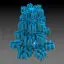 Пластмасов снежинков модел за 3D печат STL
