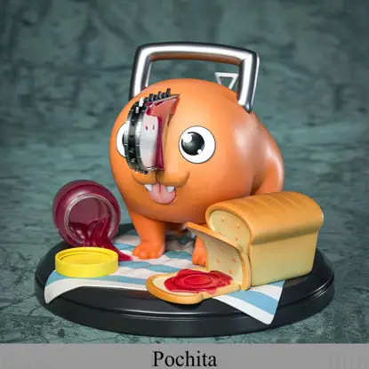 Pochita - Chainsaw Man 3D Print Model STL