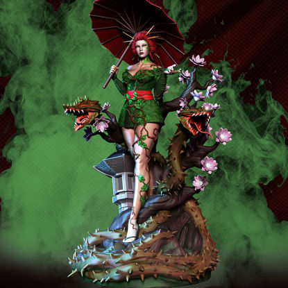 Modelo 3D de Poison Ivy listo para imprimir STL