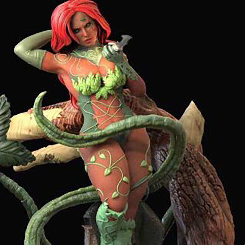 Poison Ivy 3D Modeli STL Yazdırmaya Hazır