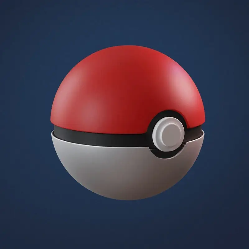 Pokeball Diorama 3D Printing Model STL