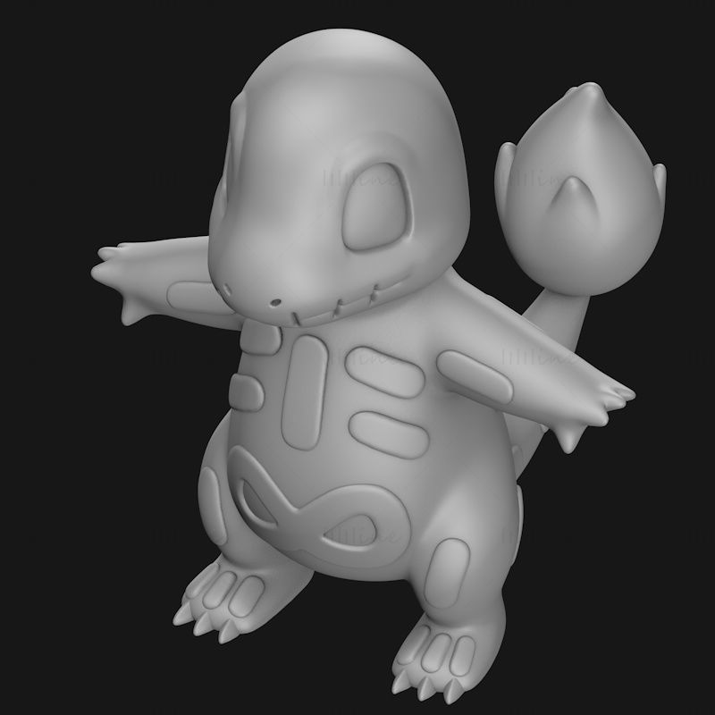 Eevee Pokemon Halloween 3D Print STL 3D Model
