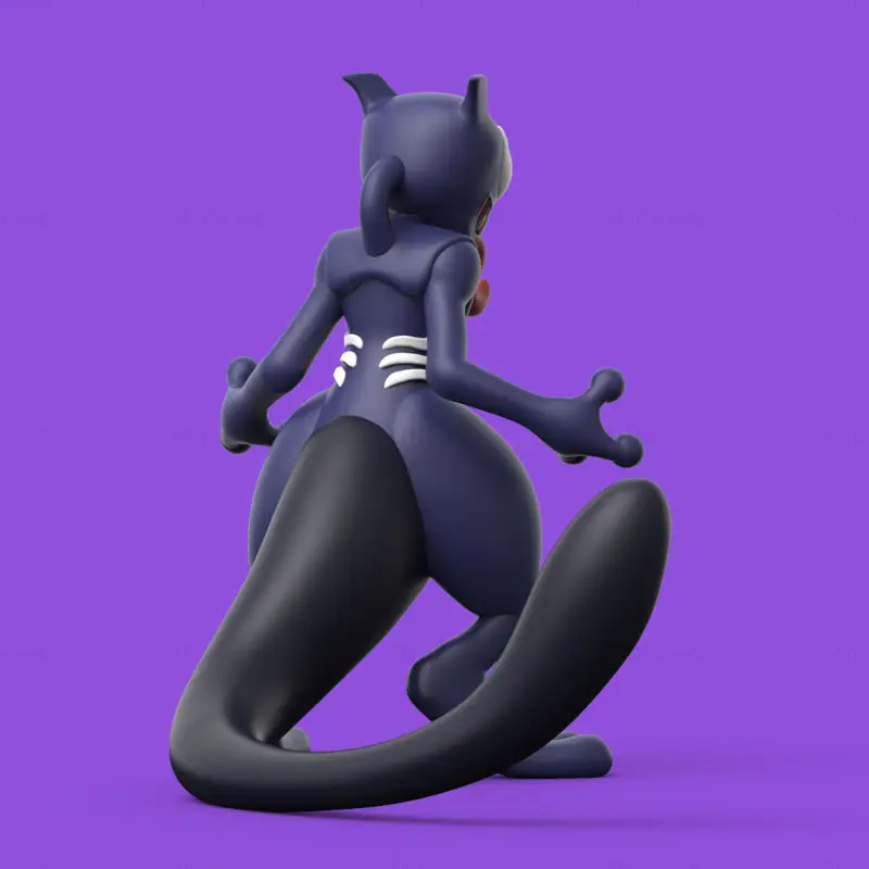 POKEMON - VENOM MEWTWO 3D Printing Model STL