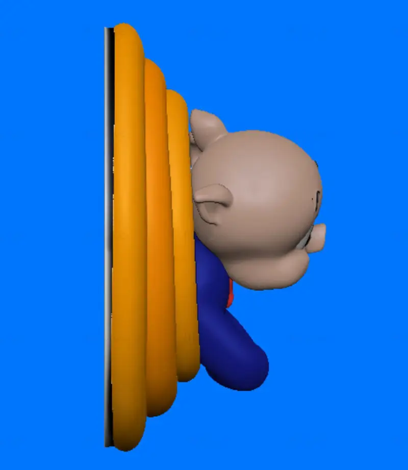 Porky Pig That's all Folks! 3D Print Model STL Files