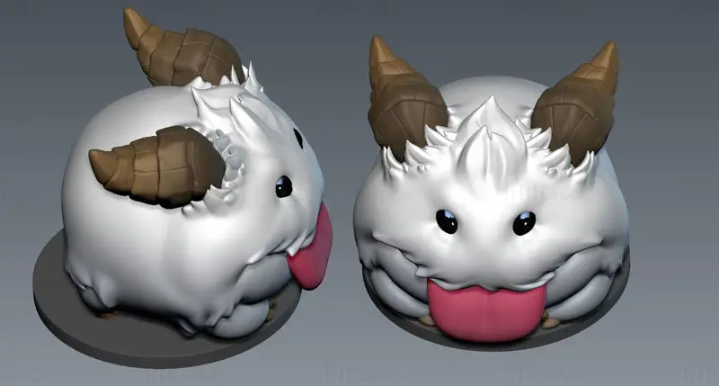 Fișiere STL pentru modelul de imprimare 3D Poro Arcane League of Legends
