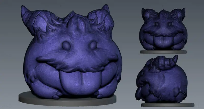 Fișiere STL pentru modelul de imprimare 3D Poro Arcane League of Legends