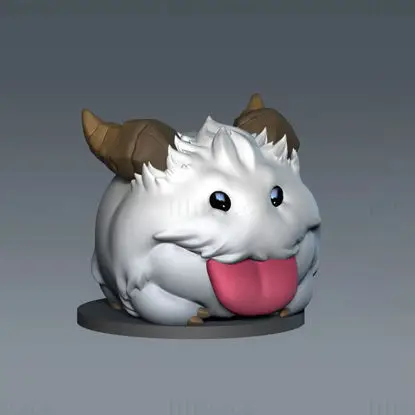 Fișiere STL pentru modelul de imprimare 3D Poro Arcane League of Legends